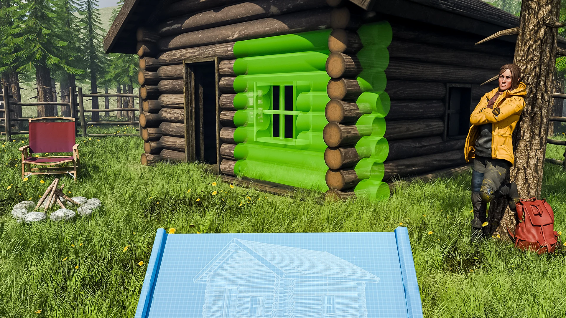 Forest Camping Survival Sim 3D screenshot