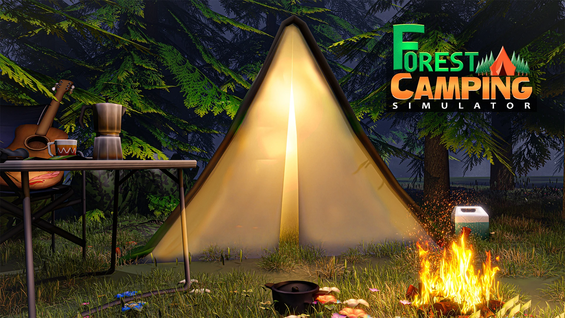 Forest Camping Survival Sim 3D screenshot